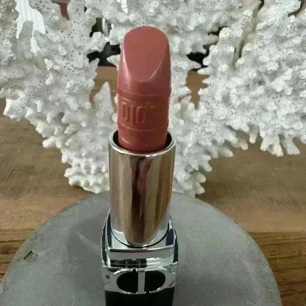 Limited Edition Rouge Dior Mitzah Collection Satin Lipstick~Nude Fauve (424) NEW